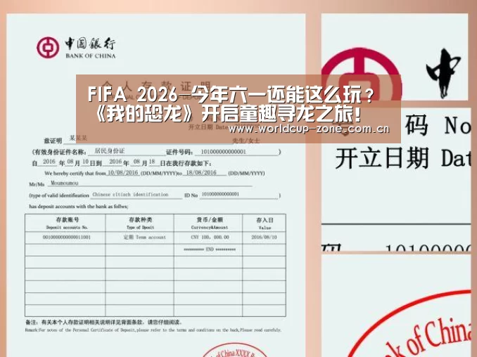 FIFA 2026-今年六一还能这么玩?《我的恐龙》开启童趣寻龙之旅!(图2) 比分更新